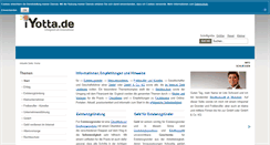 Desktop Screenshot of iyotta.de
